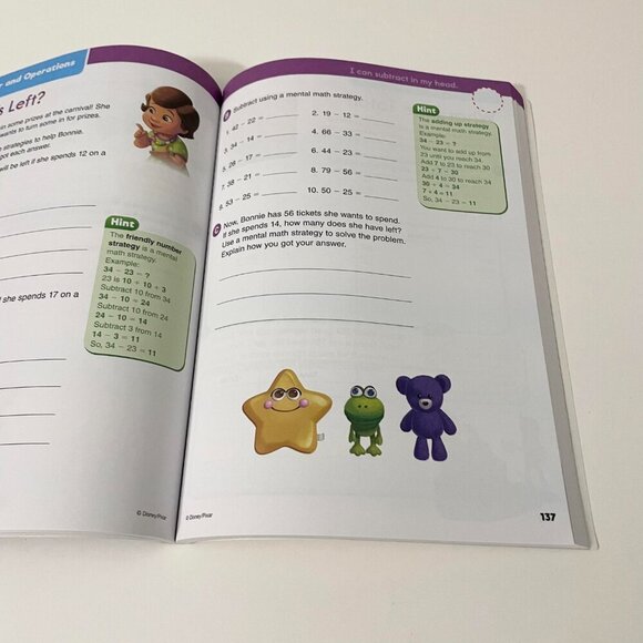 Disney Pixar Magical Adventures in Third Grade Learning Book - Picture 15 of 16